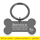 Engraved Pet ID Tag for Cats and Dogs