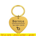 Engraved Pet ID Tag for Cats and Dogs
