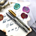Smooth Glide Metallic Markers for Crafts