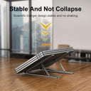 Ergonomic Aluminum Laptop Stand With Adjustable Cooling