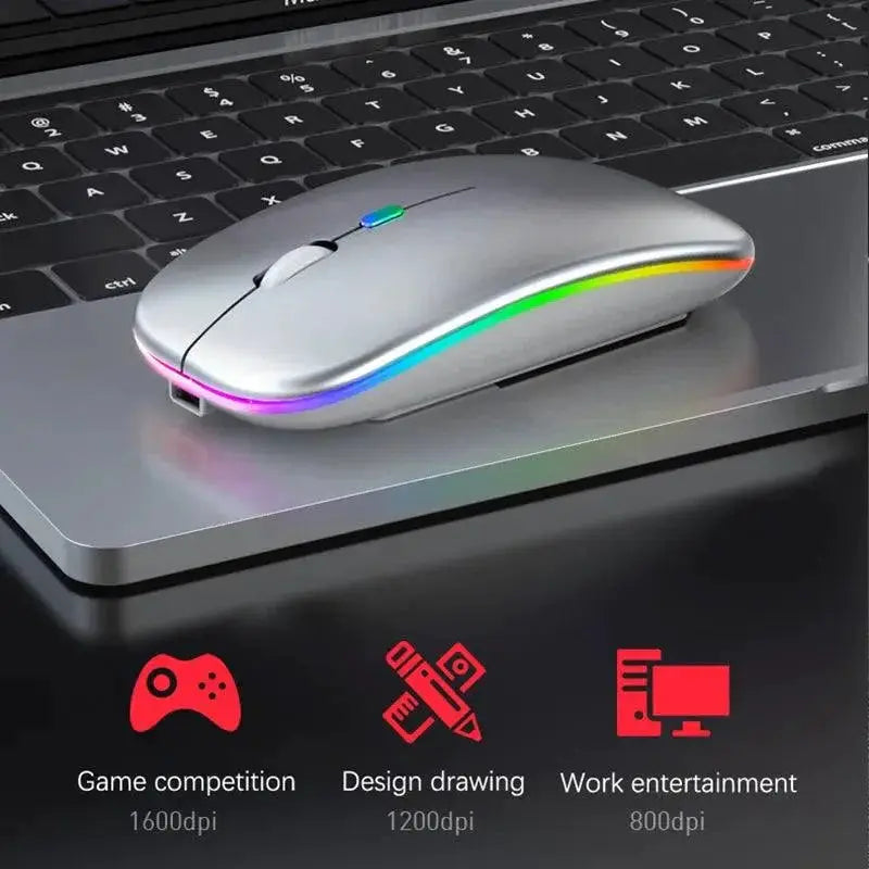 Wireless RGB Gaming Mouse Ultimate Rechargeable Bluetooth