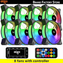 Aigo AR12 RGB PC Fan Vibrant Lighting Efficient Cooling