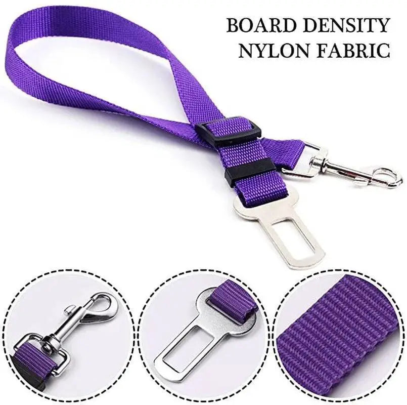 French Bulldog Car Safety Leash Secure Travel Companion