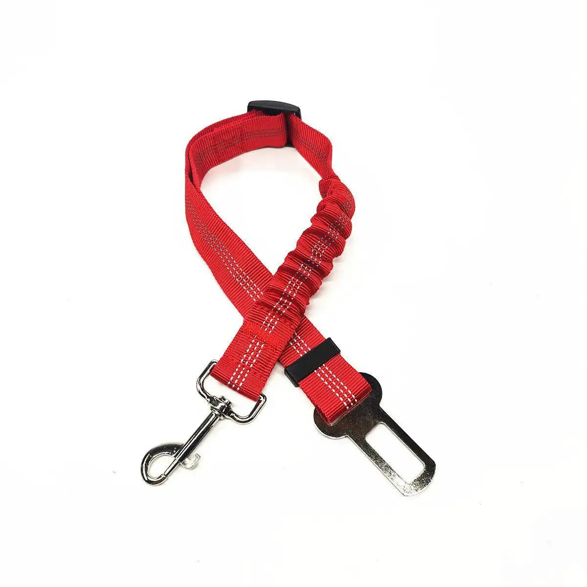 Pet Safety Car Seat Belt With Reflective Traction Rope