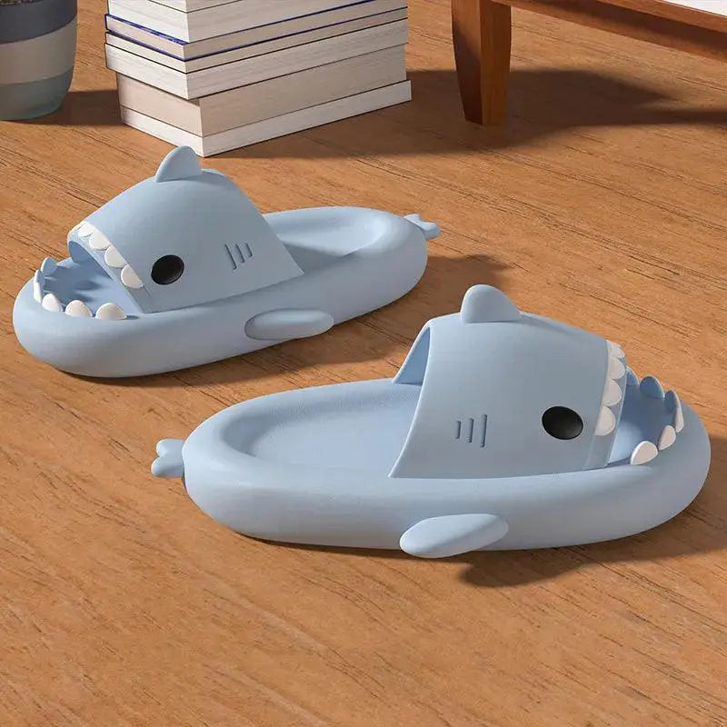 Summer Shark Slippers Safe Indoor Outdoor Shoes Unisex
