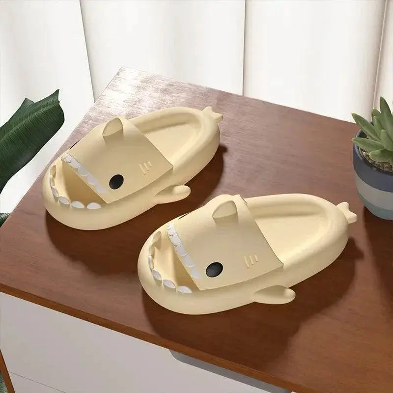 Summer Shark Slippers Safe Indoor Outdoor Shoes Unisex