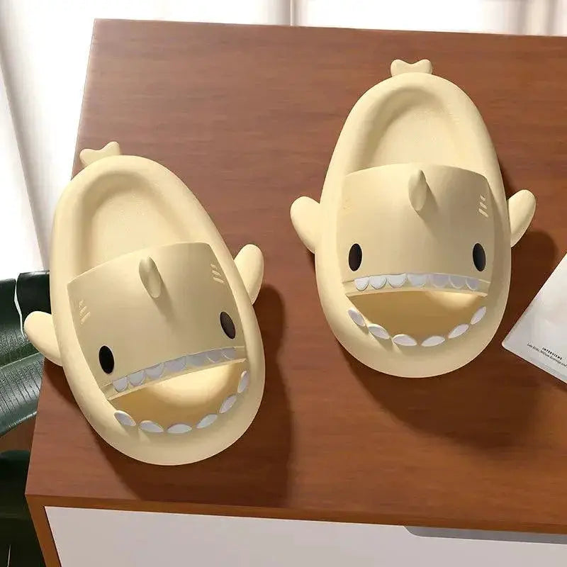 Summer Shark Slippers Safe Indoor Outdoor Shoes Unisex