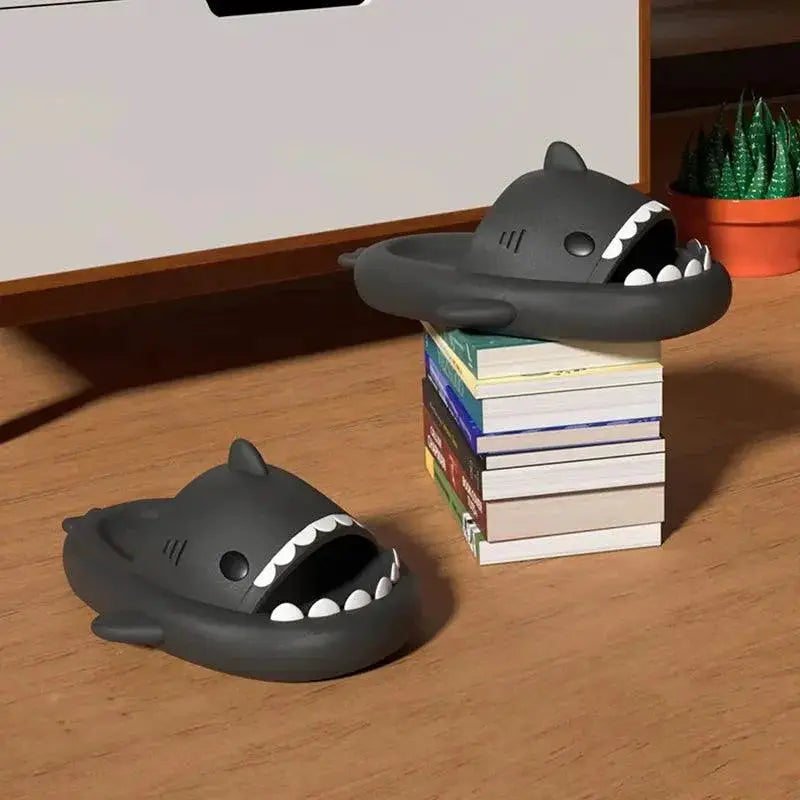 Summer Shark Slippers Safe Indoor Outdoor Shoes Unisex