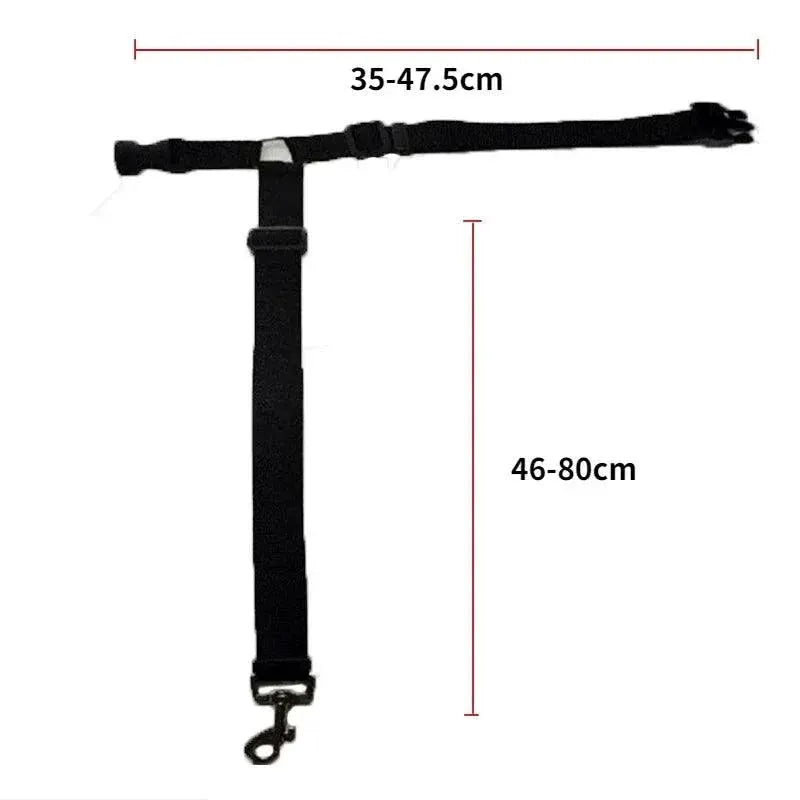 Pet Car Seat Belt With Adjustable Harness For Dogs And Cats