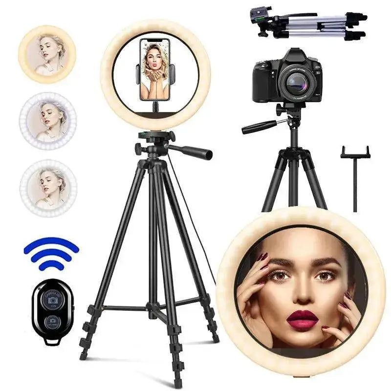 Professional Adjustable LED Ring Light With Remote Control