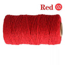 Cotton Macrame Cord Rope Twine for DIY Crafts Bohemian Decor