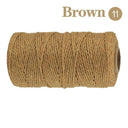Cotton Macrame Cord Rope Twine for DIY Crafts Bohemian Decor