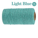 Cotton Macrame Cord Rope Twine for DIY Crafts Bohemian Decor