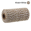 Cotton Macrame Cord Rope Twine for DIY Crafts Bohemian Decor