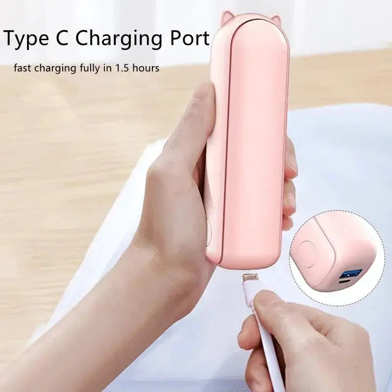 Handheld Mini Fan Three Speed Portable Cooling Essential