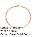 SUNIBI Classic Snake Chain Bracelet Women Jewelry Piece