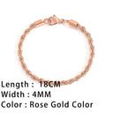 SUNIBI Classic Snake Chain Bracelet Women Jewelry Piece