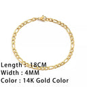 SUNIBI Classic Snake Chain Bracelet Women Jewelry Piece