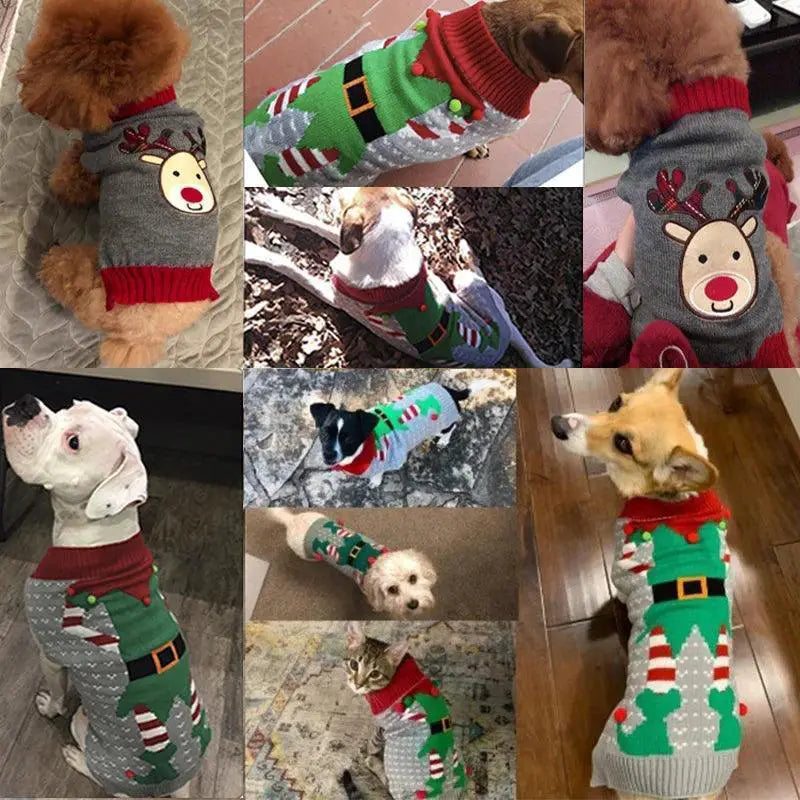 Cozy Snowman Sweater for Pets Winter Wear Festive Style