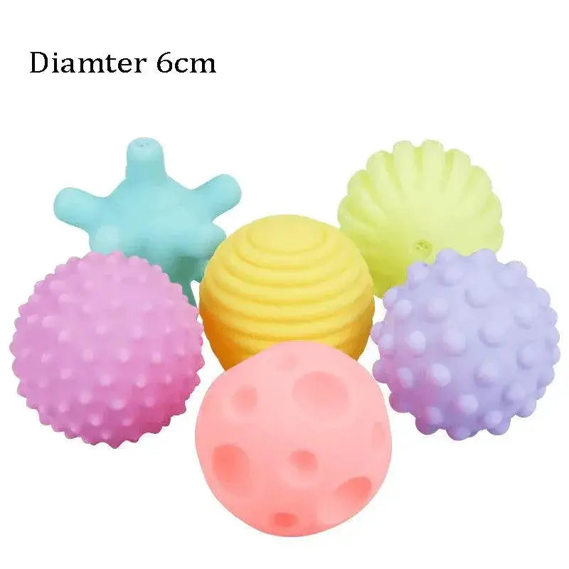 Squeaky Rubber Dog Ball Toy For Small Dogs Interactive Chew