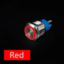 Metal Push Button Switch With LED Ring Light Waterproof