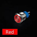 Metal Push Button Switch With LED Ring Light Waterproof
