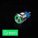 Metal Push Button Switch With LED Ring Light Waterproof