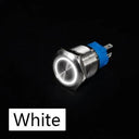 Metal Push Button Switch With LED Ring Light Waterproof