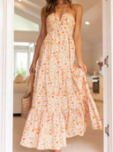 Backless Breeze Maxi Dress for Summer