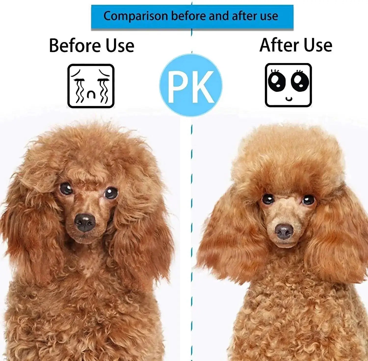Pet Hair Grooming Brush for Effortless Hair Removal
