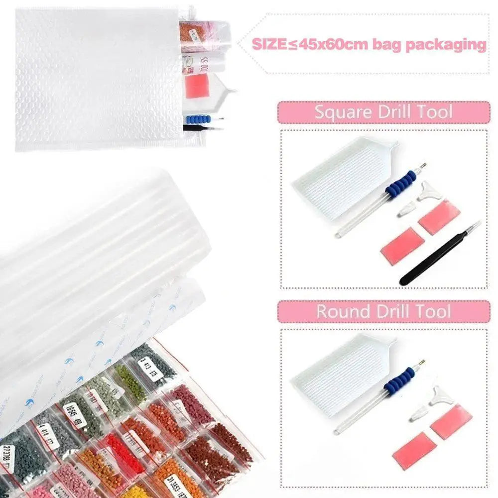 Sparkling Rhinestone Diamond Painting Kit Masterpiece