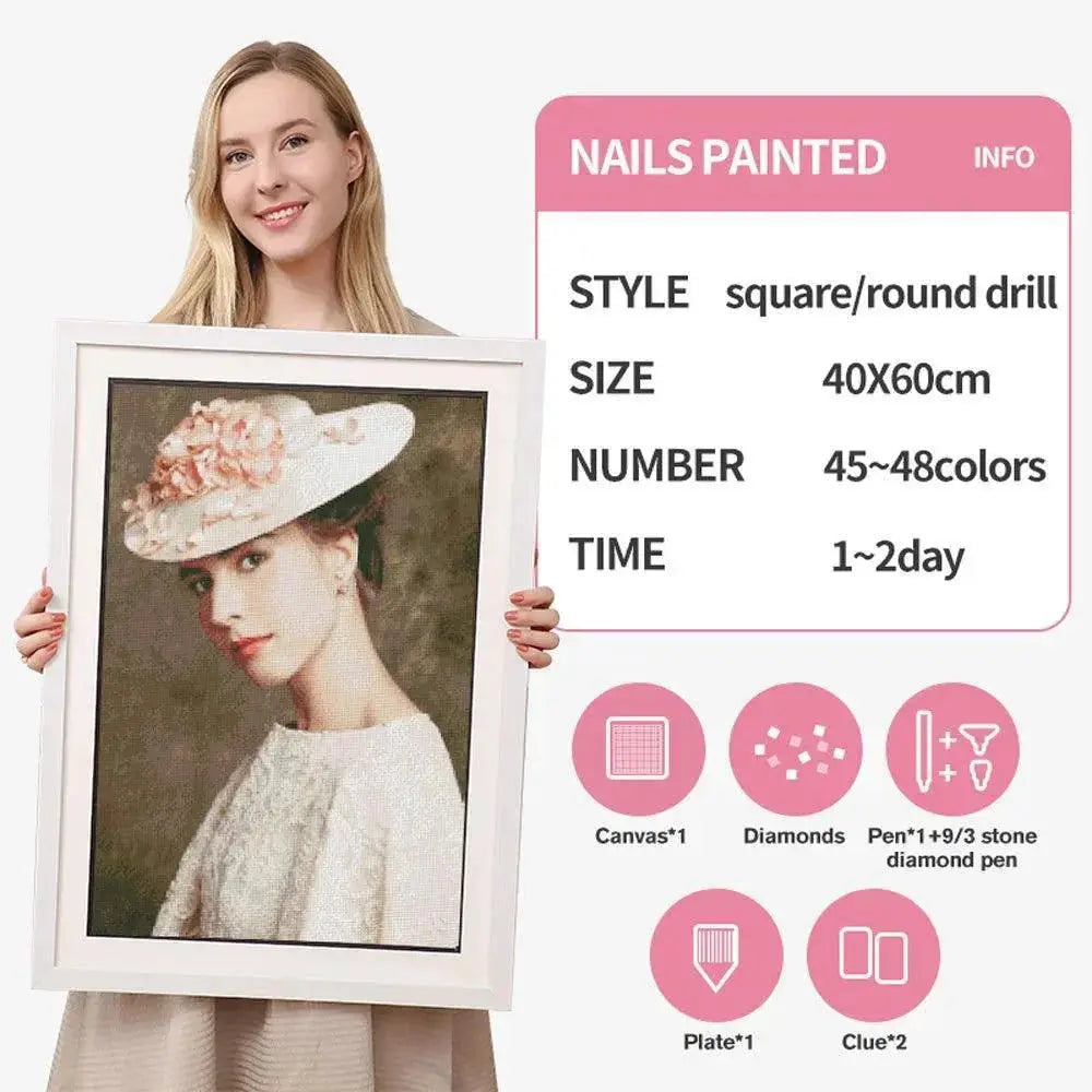 Sparkling Rhinestone Diamond Painting Kit Masterpiece