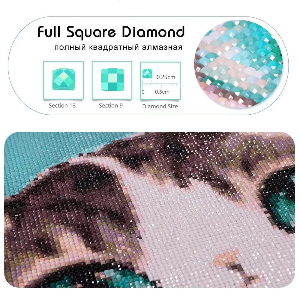 Sparkling Rhinestone Diamond Painting Kit Masterpiece