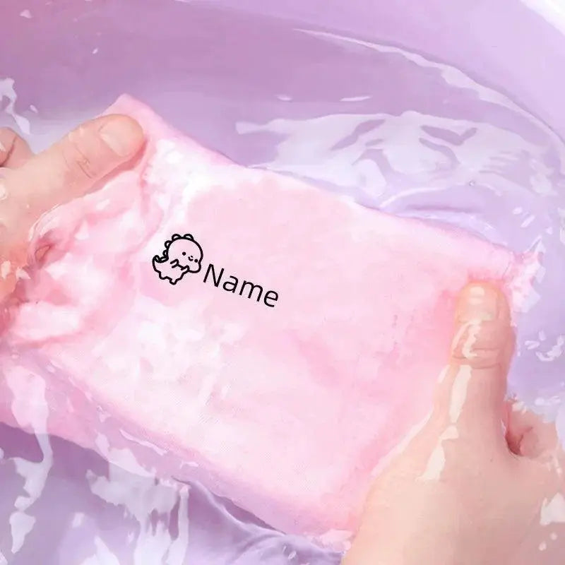 Personalized Kids Name Stamp Waterproof Montessori Label Fun