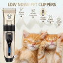 Quiet Pet Grooming Clippers For Home Use
