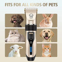 Quiet Pet Grooming Clippers For Home Use