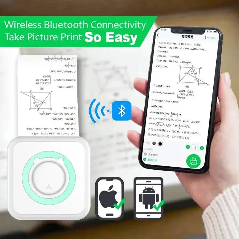 Portable Bluetooth Thermal Printer Wireless Solution