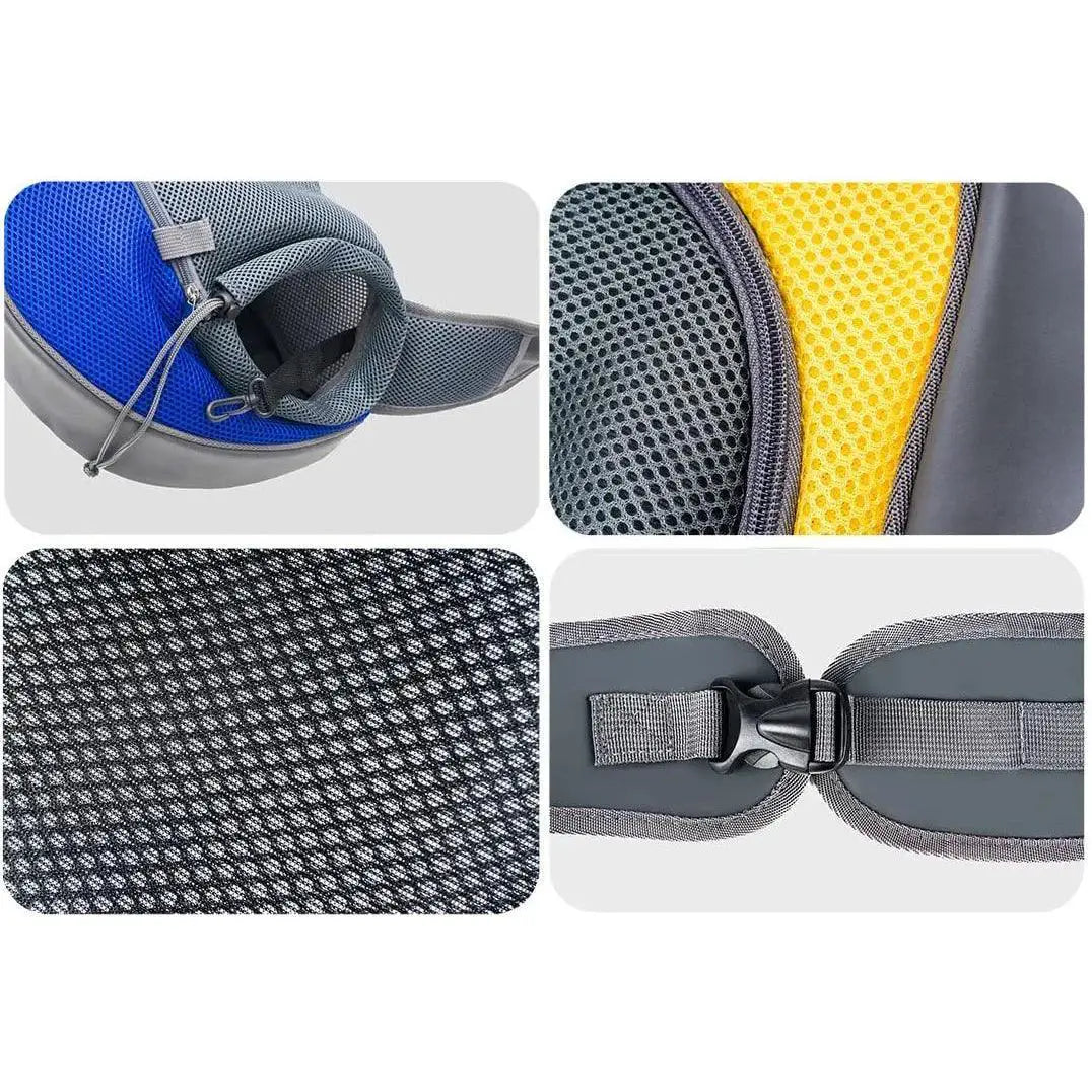 AdventurePaw Mesh Dog Sling Bag Breathable Outdoor Carrier