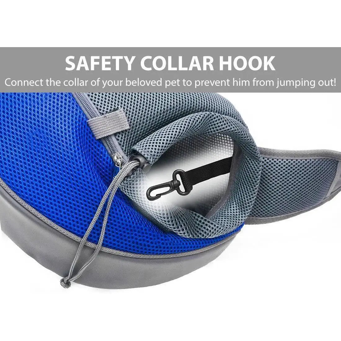 AdventurePaw Mesh Dog Sling Bag Breathable Outdoor Carrier