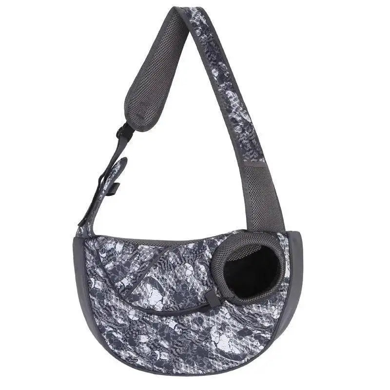 AdventurePaw Mesh Dog Sling Bag Breathable Outdoor Carrier