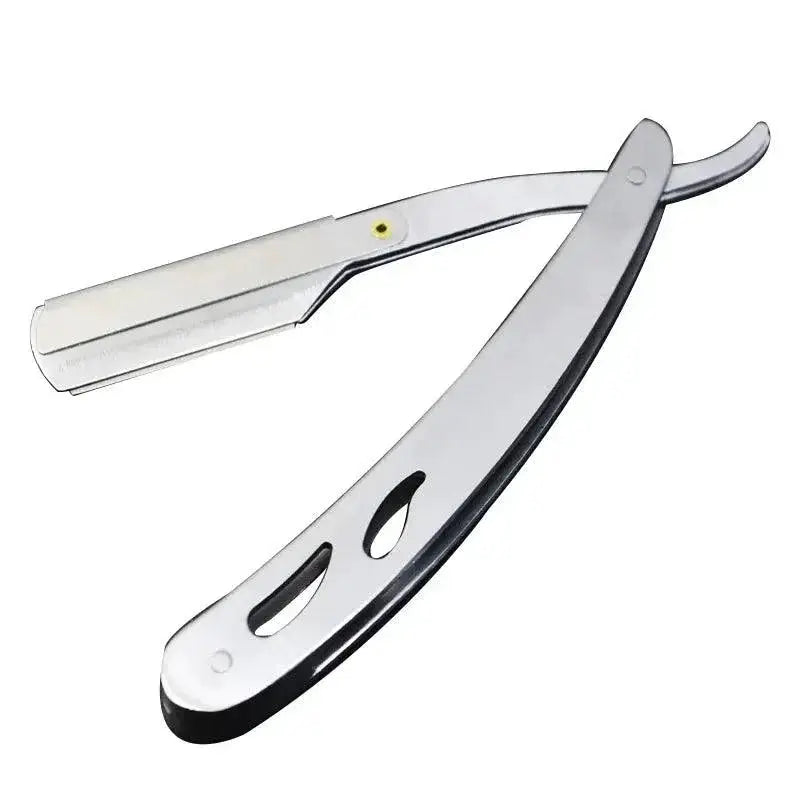 Classic Stainless Steel Shaving Razor Set With Knife Holder