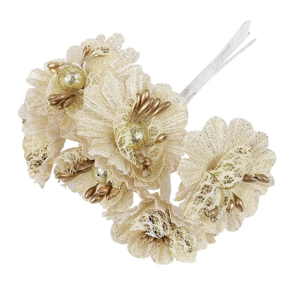 Gilded Floral DIY Craft Kit For Stunning Wedding Decor