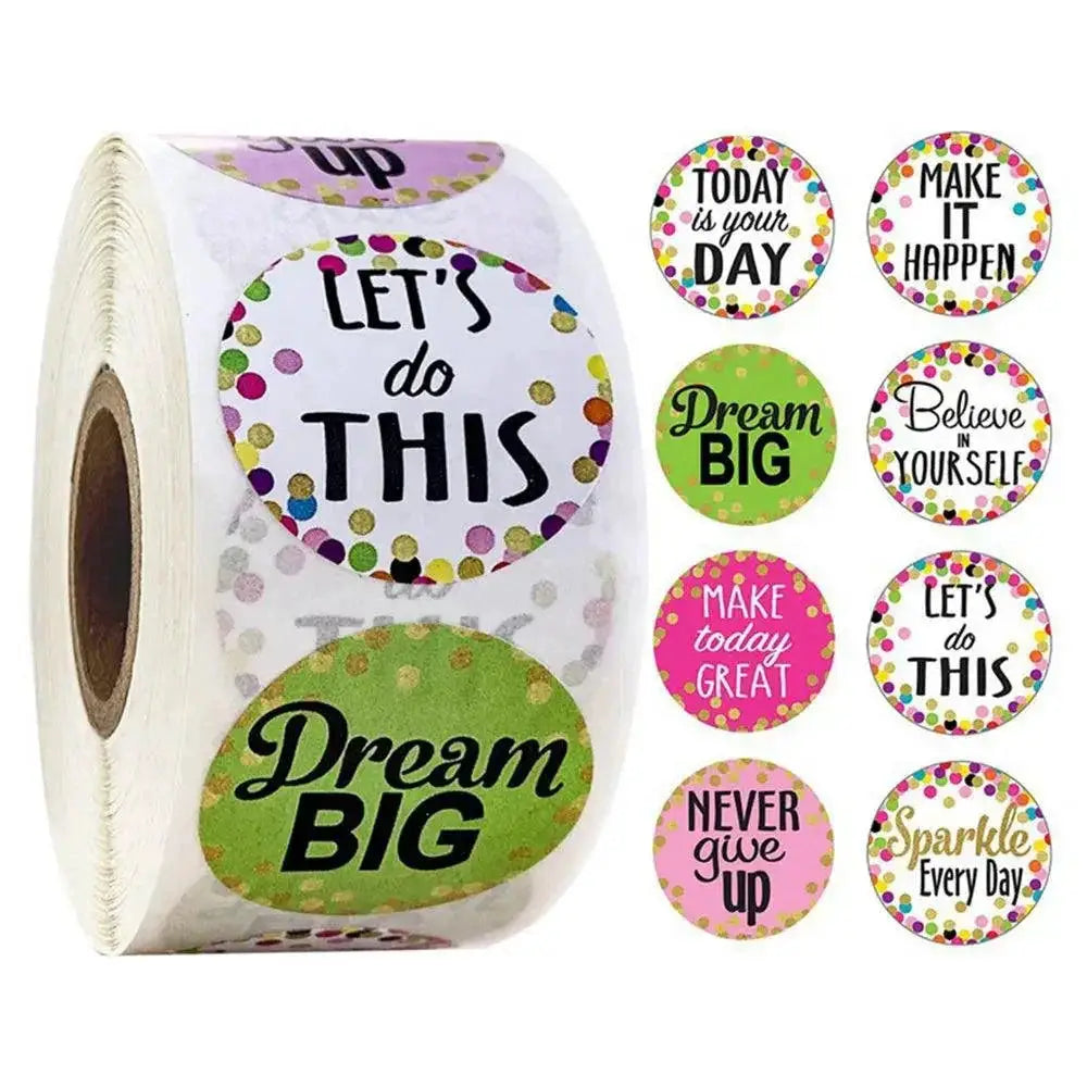 Teacher Reward Stickers For Kids Colorful Animal Designs