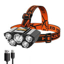Bright USB Headlamp for Campers Outdoors