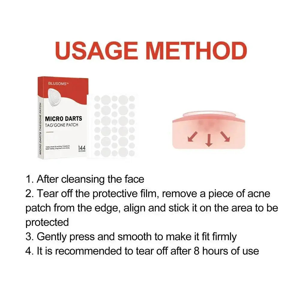 Acne Master Hydrocolloid Patches For 24 Hour Healing