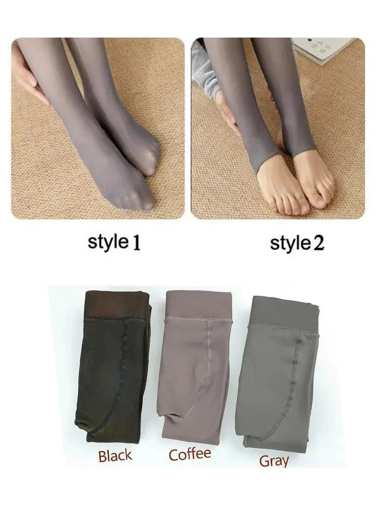 Winter Velvet High Waist Leggings Cozy Stylish Women Pants