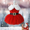 Cozy Dog Dress for Small Pets Holiday
