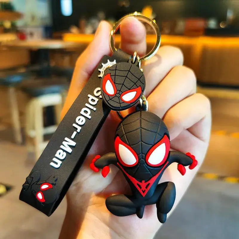 Avengers Superhero Doll Keychain Pendant Cute Hero Keyring