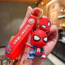 Avengers Superhero Doll Keychain Pendant Cute Hero Keyring
