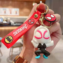 Avengers Superhero Doll Keychain Pendant Cute Hero Keyring